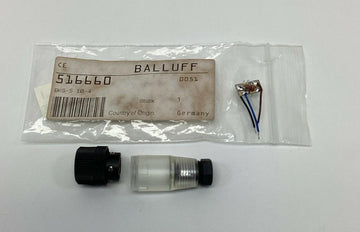Balluff BKS-S-10-4 / 516660 Female M12 4-Pole Connector - 0