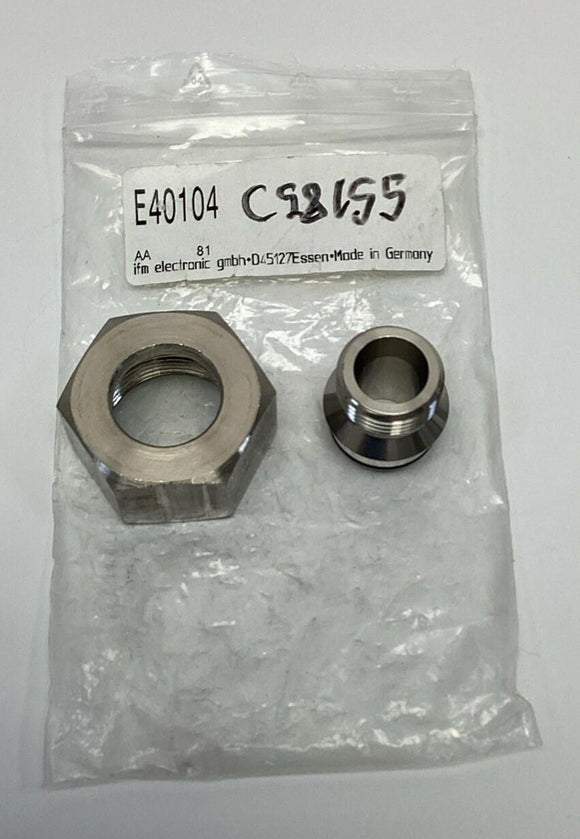 IFM Efector E40104 Screw-In Adapter for process Sensors