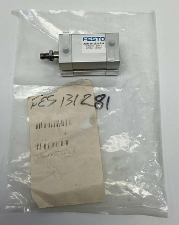 Festo ADN-16-15-A-P-A Pneumatic Compact Cylinder 16mm Bore x 10mm Stroke 536221 - 0