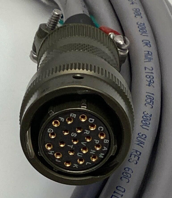 Atlas Copco 9040102310 19-Pin Shielded Extension Cable 10-Meters