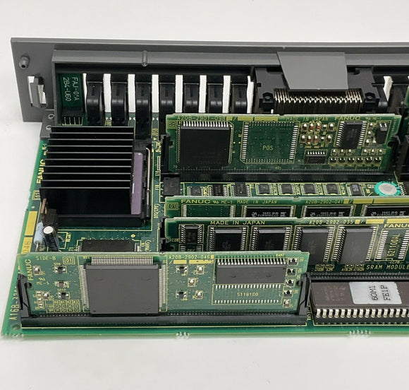 Fanuc A16B-3200-0210/04B Main CPU Board FS16/18 w/ PCI Cards as Shown