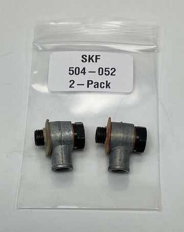SKF 504-052 Steel Elbow Banjo Fitting 2-Pack - 0