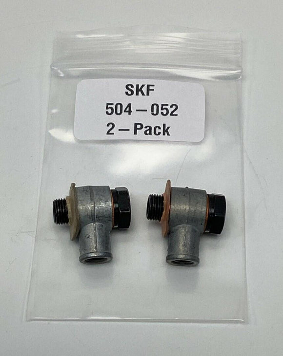 SKF 504-052 Steel Elbow Banjo Fitting 2-Pack