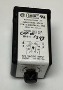 ISSC Model 1017 Solid State Timer  .06-10 Seconds 120V AC/DC Input, 120VAC Out.-2
