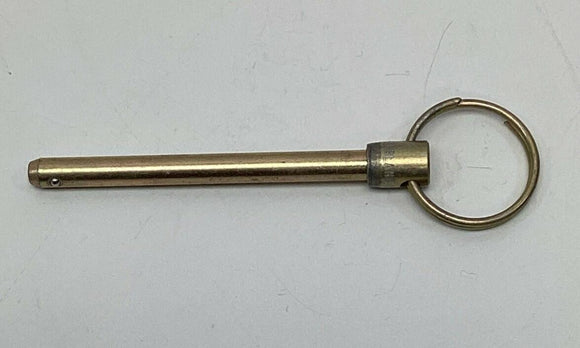 Carr Lane 4DEP2.50  1/4'' x 2.5'' Grip Length Quick Release Detent Pin