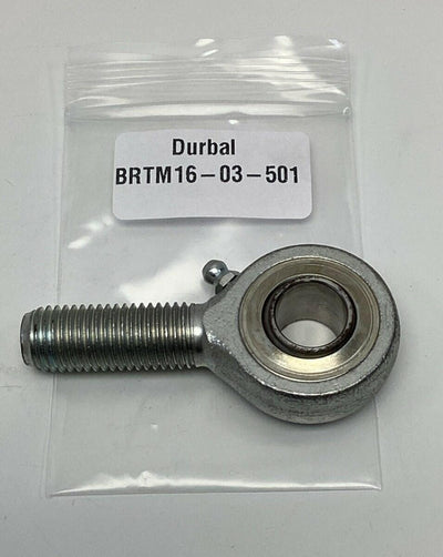 Durbal BRTM16-03-501 Rod End Bearing M16, RH, 16mm Bore - 0
