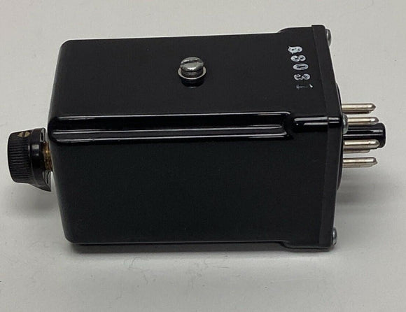 ISSC Model 1017 Solid State Timer  .06-10 Seconds 120V AC/DC Input, 120VAC Out.