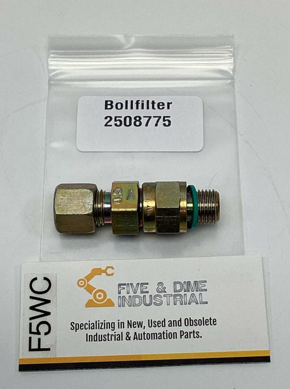 Bollfilter 2508775 Filter Housing One-Way Check Valve