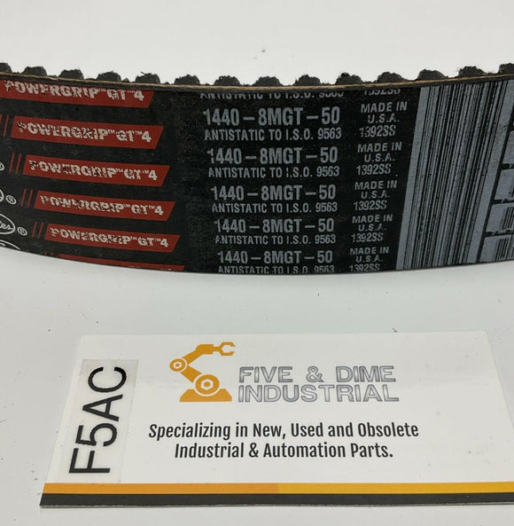 Gates 1440-8MGT-50 PowerGrip GT4 Power Transmission Timing Belt 1440-8M-50
