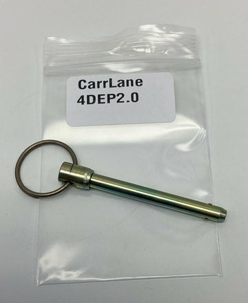 Carr Lane 4DEP2.0 1/4" x 2" Grip Length Quick Release Pin - 0