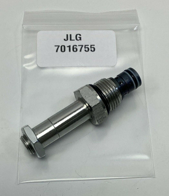 JLG  7016755 Valve Cartridge 2-Way w/o Coil Hydraulic