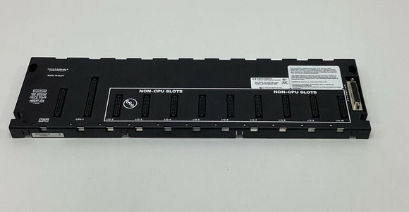 GE Fanuc IC693CHS391M 10-Slot EMI Enhanced PLC Base