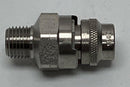Spraying System 1/4QJJA-SS+QUA-SS0015 Quick VeeJet Nozzle 1/4'' NPT, Stainless-5