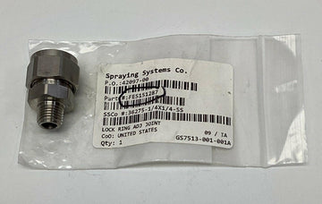 Spraying System 36275-1/4X1/4-SS Adjustable Ball Fitting 1/4'' NPT Outlet - 0
