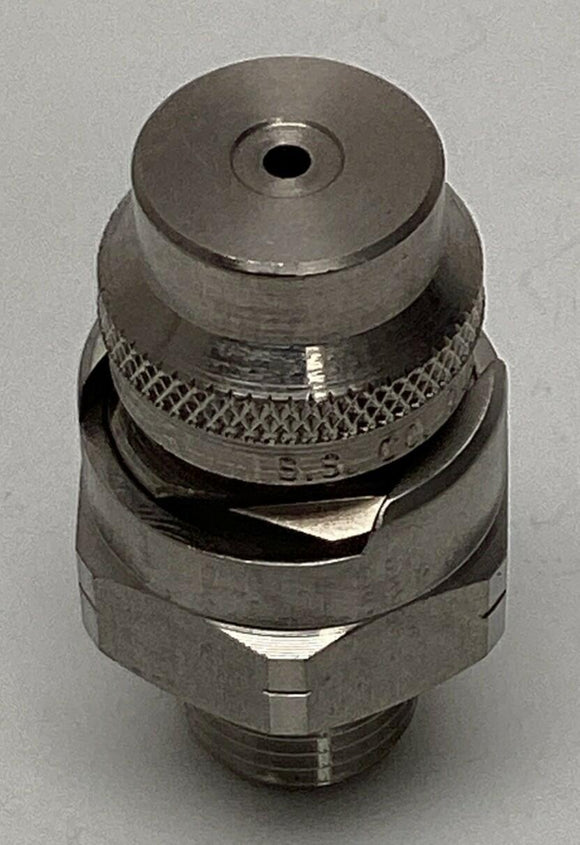 Spraying System 1/4QJJA-SS+QUA-SS0015 Quick VeeJet Nozzle 1/4'' NPT, Stainless
