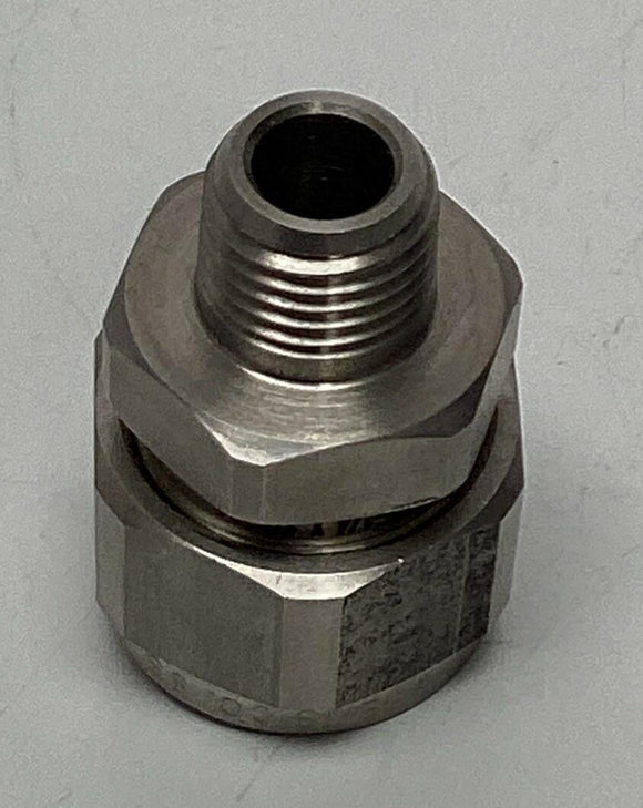 Spraying System 36275-1/4X1/8-SS  Adjustable Ball Fitting 1/8'' NPT Outlet