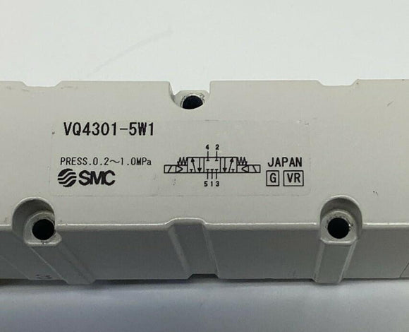 SMC VQ4301-5W1 Pneumatic Solenoid Control Valve