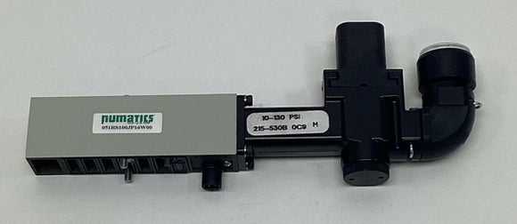 Numatics 051RS100JP16W00 Pneumatic Pressure Regulator Valve 10-130 PSI