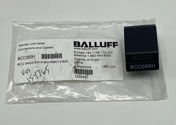 Balluff BCC085H / BCC-M424-E814-BG-RM013-000 M12, Female Angled 4-Pin Connection