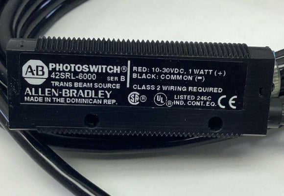 Allen Bradley 42SRL-6000 Photoelectric Sensor 10-30 VDC
