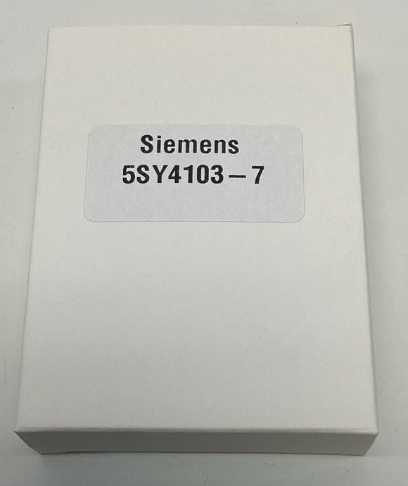 Siemens 5SY4103-7 Circuit Breaker 3-Amp 230/400V. 1-Pole DIN Mount