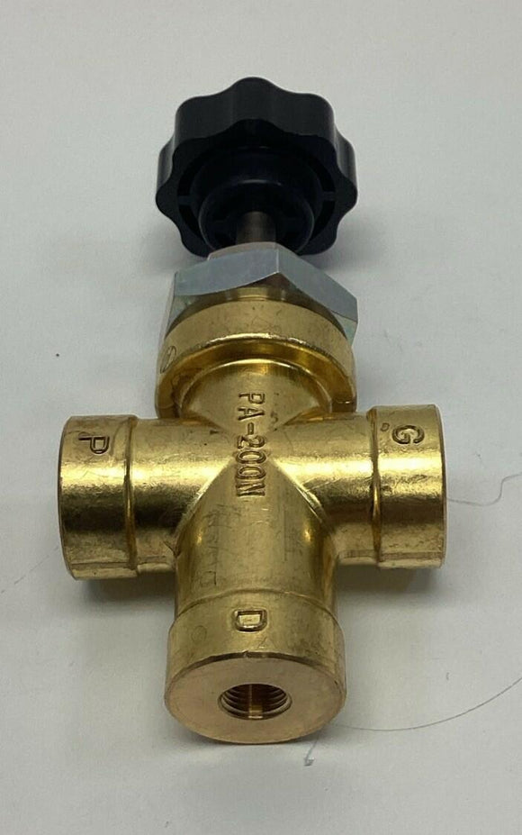 ASK 200N-G1  1/8'' British Pipe, Hydraulic Gauge Valve PA-200N