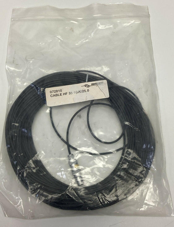 Herrmann Ultrasonics 072810 Cable HF-35-10/K 25 Meter