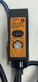 Omron E3S-2DE4 Photoelectric Switch Sensor 12-24VDC  2-Meters-3