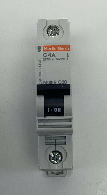 Square D MG-24428 Circuit Breaker 4-Amp 277VAC, 65VDC Merlin Gerin - 0