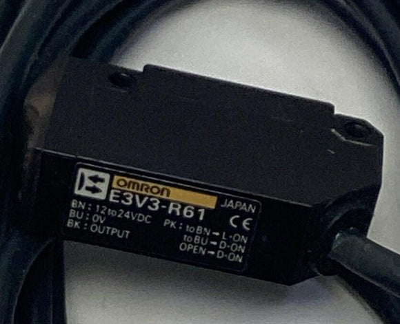 Omron E3V3-R61 Photoelectric Sensor/ Switch 12-24VDC (Sensor Only)