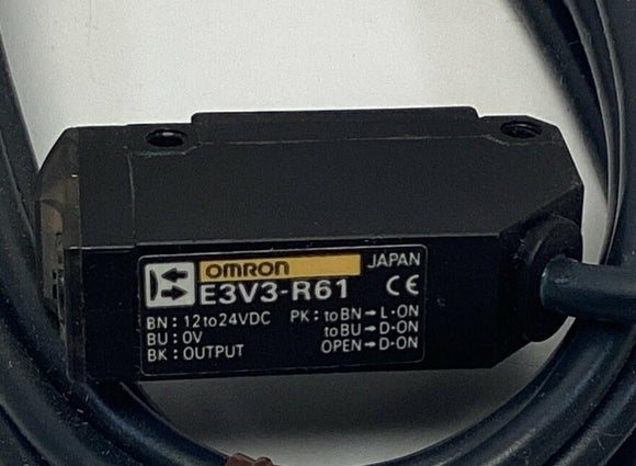 Omron E3VE-R61 Photoelectric Sensor Kit with Reflector 12-24VDC