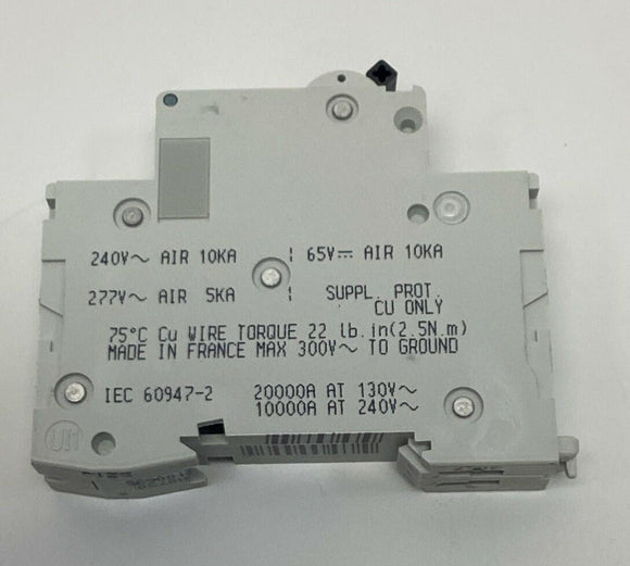Square D MG-24434 Circuit Breaker 16-Amp 277VAC, 65VDC Merlin Gerin