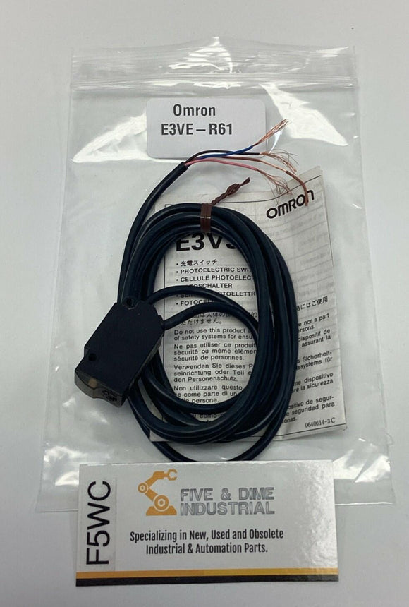 Omron E3V3-R61 Photoelectric Sensor/ Switch 12-24VDC (Sensor Only)