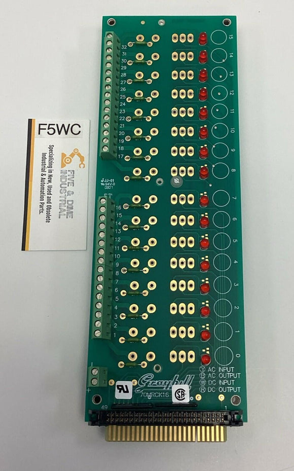 Grayhill 70MRCK16 16 Channel I/O Inline Rack, 50-Pin Header