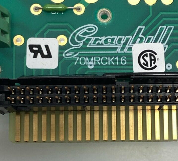 Grayhill 70MRCK16 16 Channel I/O Inline Rack, 50-Pin Header