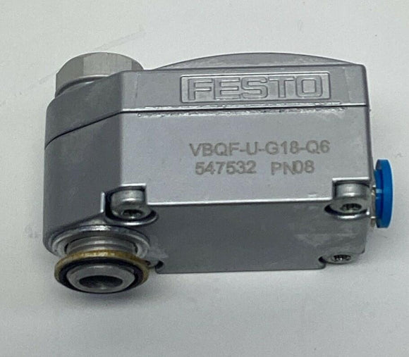 Festo VBQF-U-G18-Q6 Quick Exhaust Valve 547532