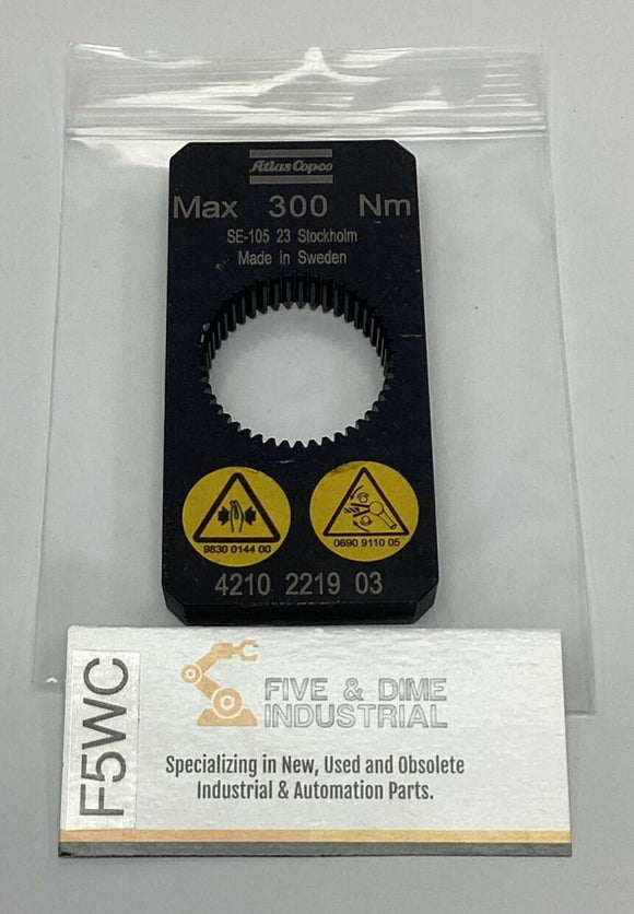 Atlas Copco 4210-2219-03 Nutrunner Reaction Bracket 100x50x12mm