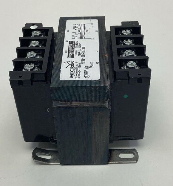 Micron Controls B100PU7JX ImperviTran Transformer 100VA 50/60Hz