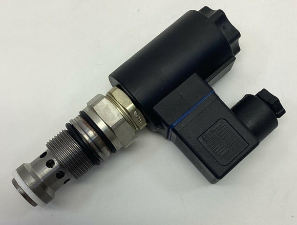 Bucher WR22G-EDA-10M3 N.C. Size 10 Hydraulic Valve Cartridge 24VDC Coil