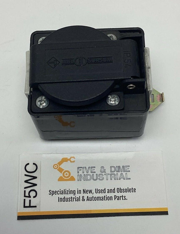 ABL Sursum 20MK-12500 15-Amp 125VAC DIN Mount Receptacle