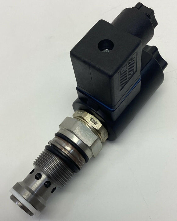 Bucher WR22G-EDA-10M3 N.C. Size 10 Hydraulic Valve Cartridge 24VDC Coil