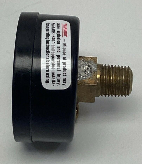 Ross W5400A2011 2" Pressure Gauge 0-200 PSI, 1/4" NPT Rear