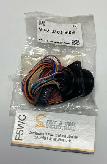 Fanuc A860-0360-V906  17-Pin Cable Connector Assembly