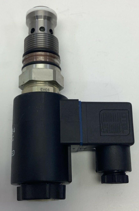 Bucher WR22G-EDA-10M3 N.C. Size 10 Hydraulic Valve Cartridge 24VDC Coil