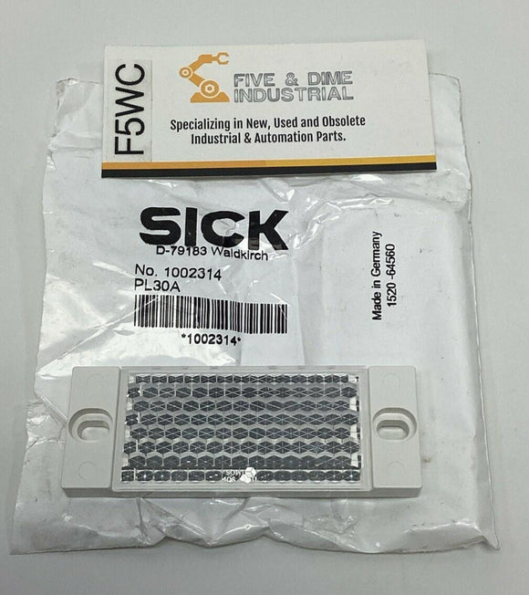Sick 1002314 PL30A Rectangular Reflector