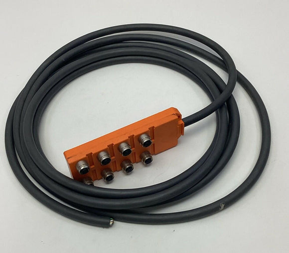 Lumberg Automation ASBV 8 5-242/10M  M12 Distribution Box, 8-Port, 5-Pole