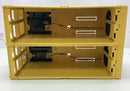 Fanuc A02B-0129-C002 18-MC 4 Slot Backplane with Fans A02B-0228-B502-5