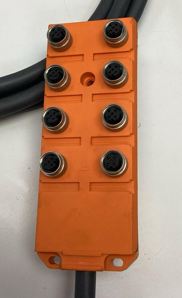 Lumberg Automation ASBV 8 5-242/10M  M12 Distribution Box, 8-Port, 5-Pole