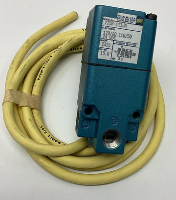 Mac Valves 225B-111JA Solenoid Valve 110/120VAC, 24VDC - 0