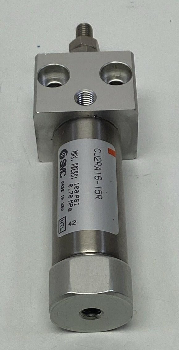 SMC CJ2RA16-15R Double Acting Pneumatic Cylinder CJ2 Round
